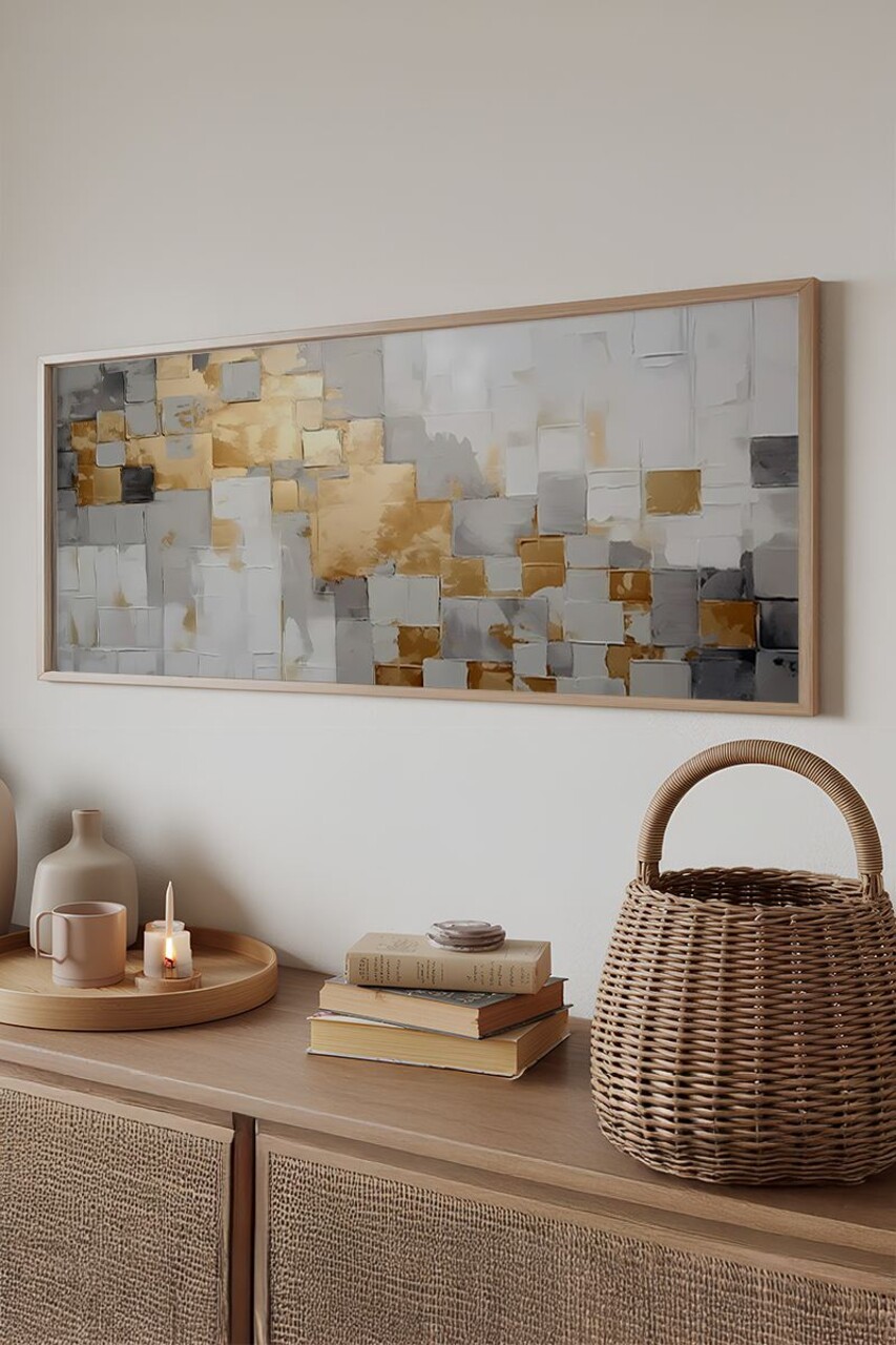 Tablou decorativ, Artsmdfyty17-3370, Vopsea: 100% MDF (grosime: 2,7 mm), Multicolor - view 2