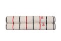Set 2 prosoape de baie 407,  Beverly Hills Polo Club, 70x140 cm, bumbac, alb