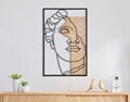 Decoratiune de perete David -A, Mauro Ferretti, 50x80 cm, MDF, multicolor
