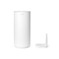 Suport role rezerva hartie igienica, Brabantia, MindSet, 15.1x13.7x30 cm, otel, Alb