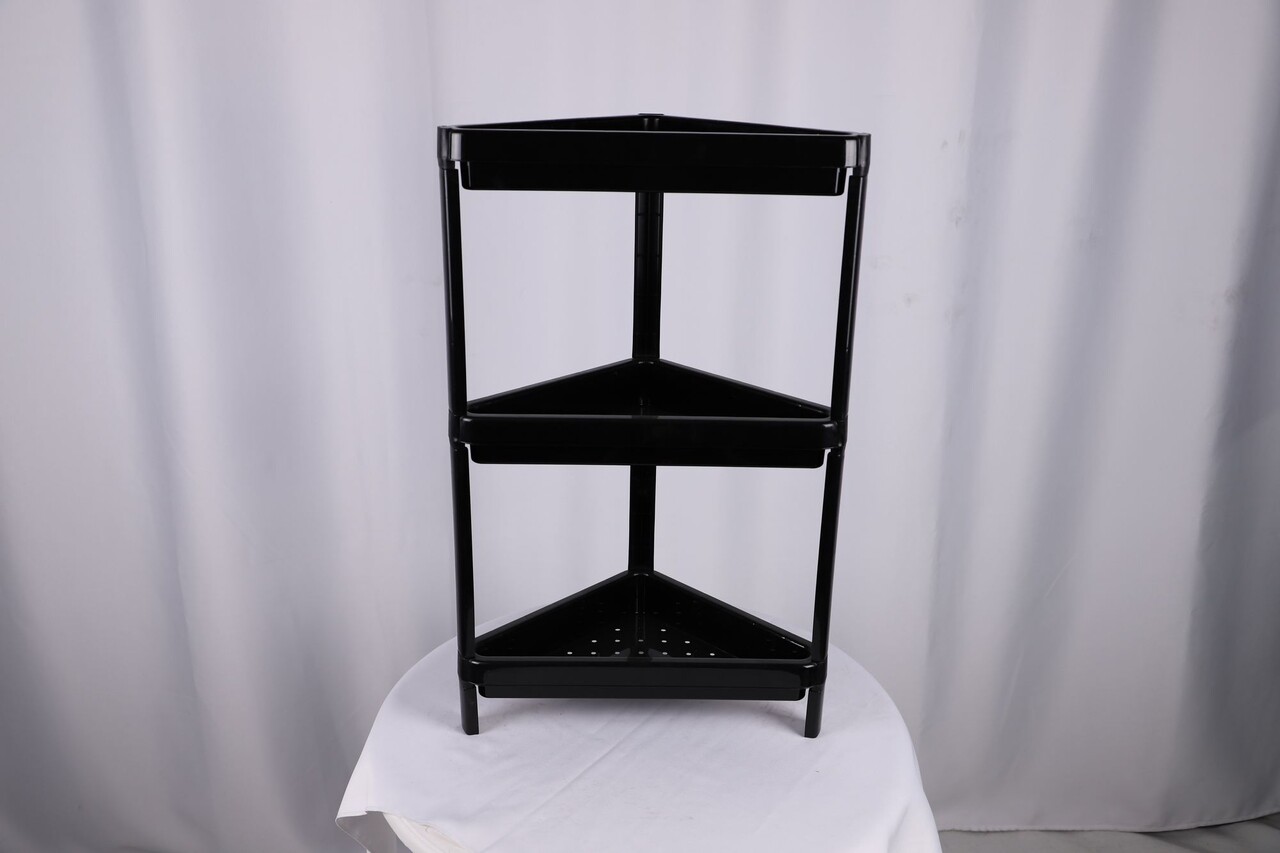 Raft universal, Livinex, Tren Ucgen, 47x92x38 cm, Negru