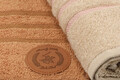 Set prosoape de maini 2 piese, Beverly Hills Polo Club, 411, Bumbac, Maro / Caramel / Somon