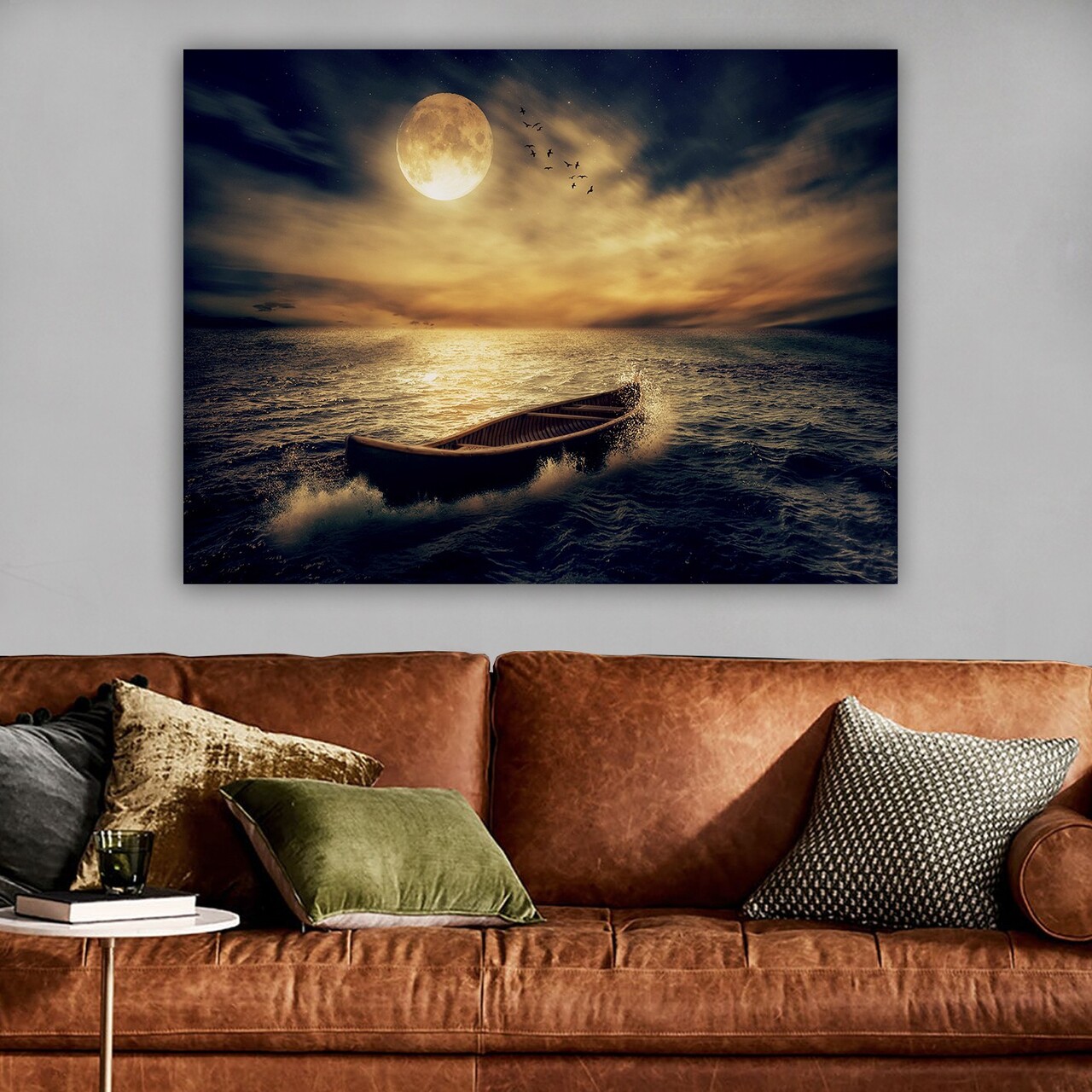 Tablou decorativ 244914283_70100 Cadru: 100% LEMN (grosime: 3 cm) Multicolor