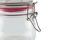 Borcan din sticla pentru depozitare, Vanora, 500 ml, transparent