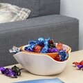 Bol pentru gustari 2-in-1 InnovaGoods Snack, 20 x 8 cm, policarbonat