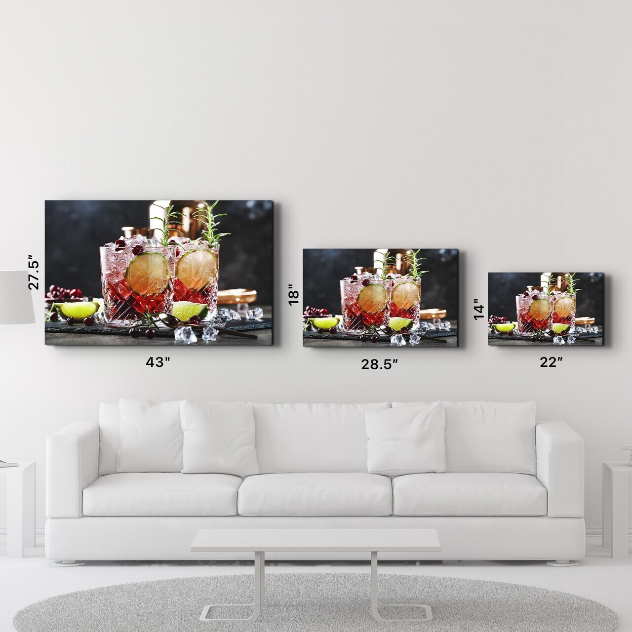 Tablou decorativ, VFT-2053, Dimensiuni: 46 x 72 cm, Multicolor — imaginea 6