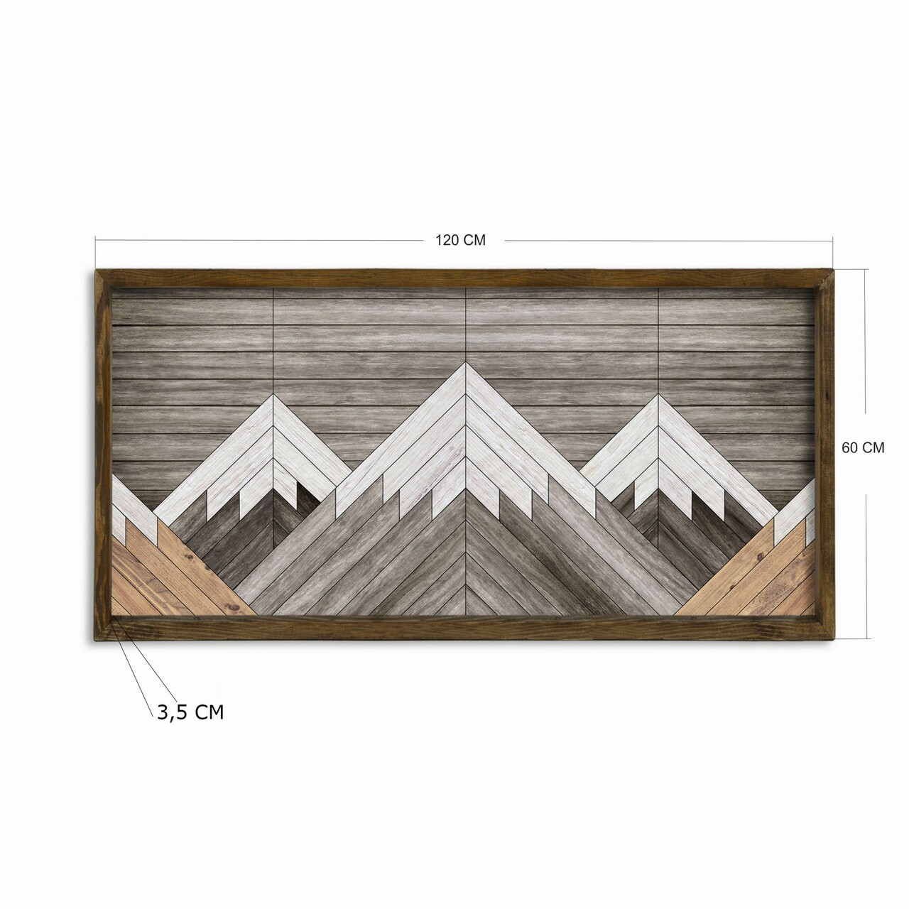 Tablou decorativ, TAH035, MDF, Imprimat UV, Multicolor