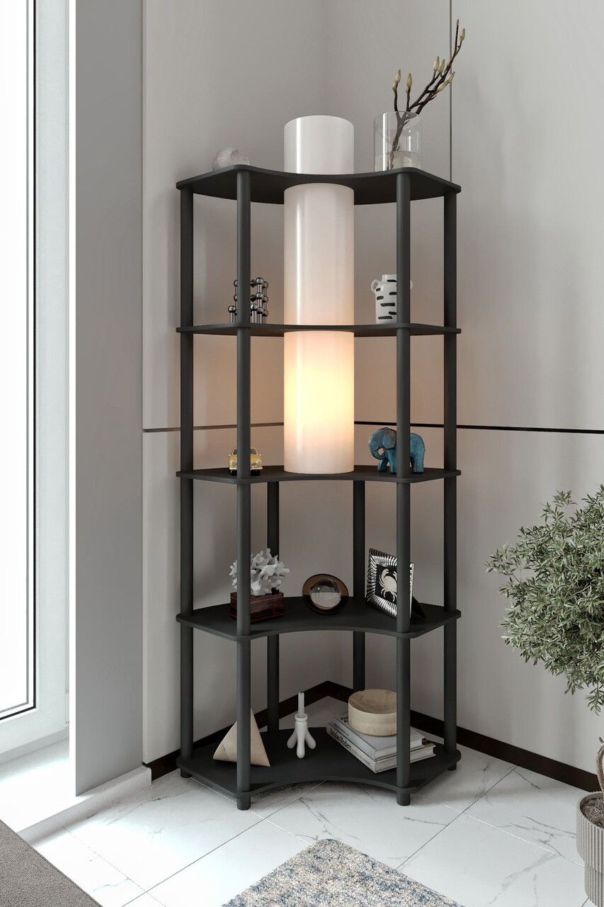 Lampadar, L'essentiel Maison, 666PTR1149, Negru - view 5