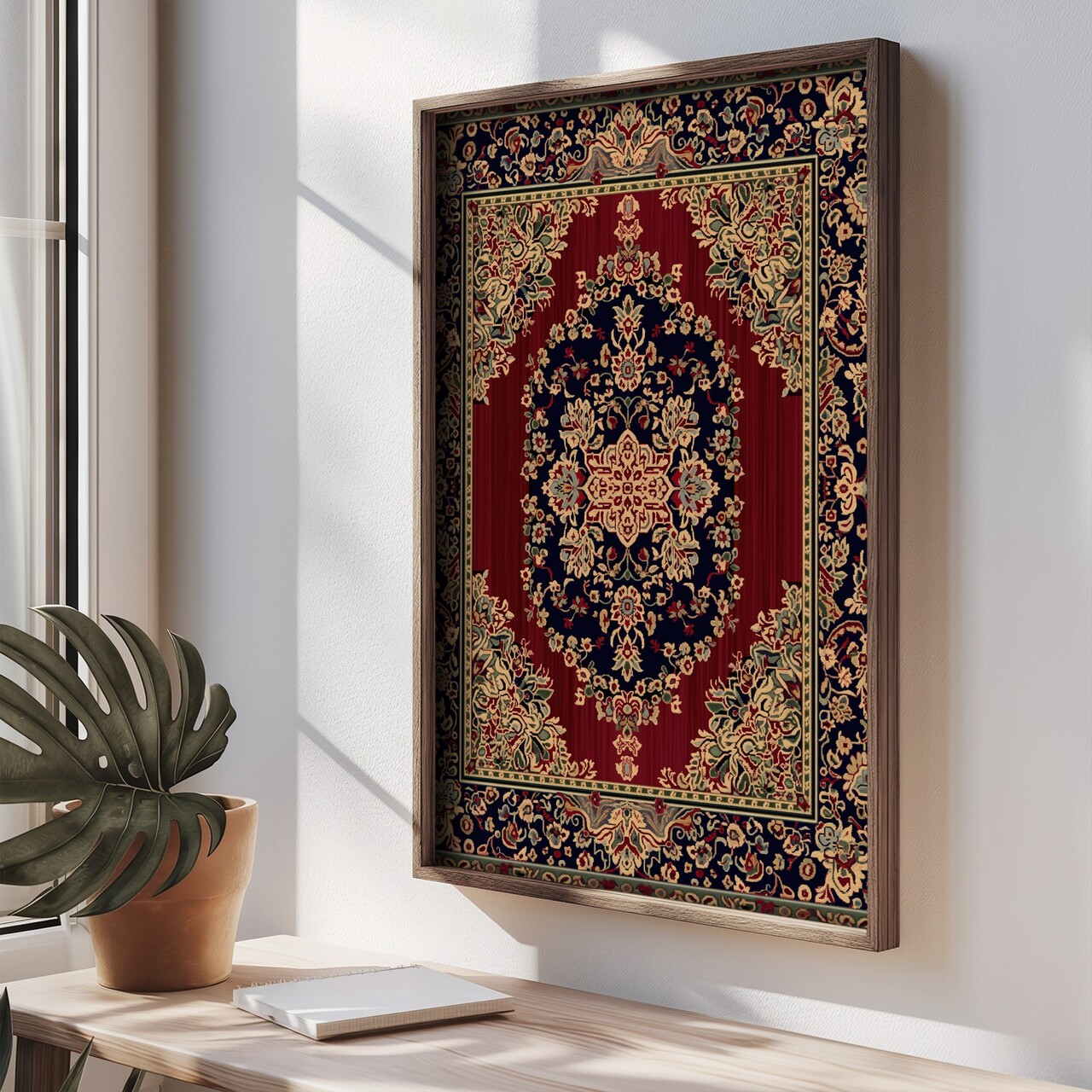Tablou decorativ, TUN083-XL, Lemn, Multicolor - view 2