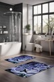 Set covorase de baie, Cartwright, CT-5300, Poliester, Multicolor