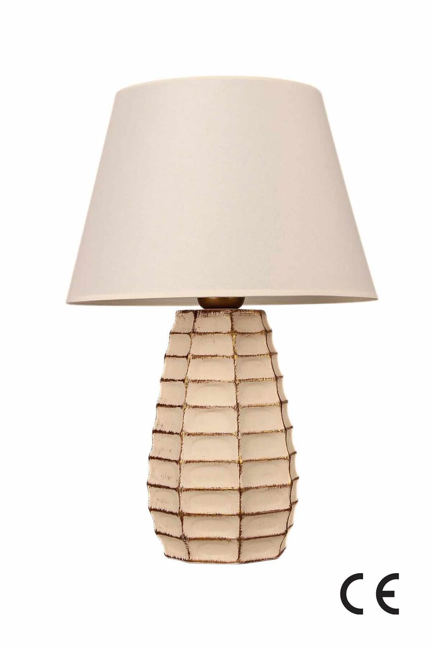 Lampa de masa, L'essentiel Maison, 687HMY2554, Crem - view 2