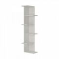 Biblioteca Saso, Homitis, 37x22x141 cm, alb