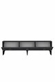 Comoda TV, Hanah Home, Demet, 180x53x30 cm, Antracit