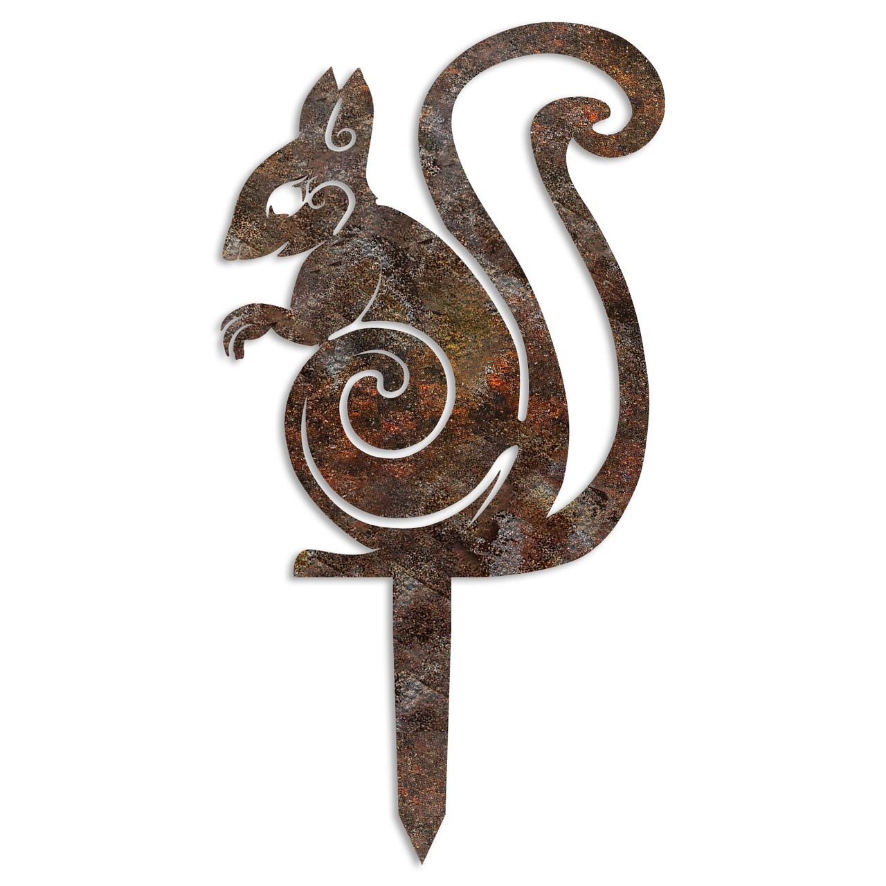 Obiect decorativ de grădină, Squirrel -A 01, 44x23 cm, Multicolor - view 4