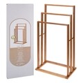 Suport pentru prosoape, 40x24.5x82 cm, bambus, maro