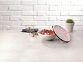 Bol cu capac pentru pranz, Villeroy & Boch, To Go Rose Dish M, inchidere etans, 350 ml, portelan premium/silicon