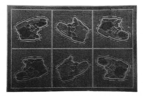 Covoras de intrare din cauciuc bocanci, vanora, 40x60 cm