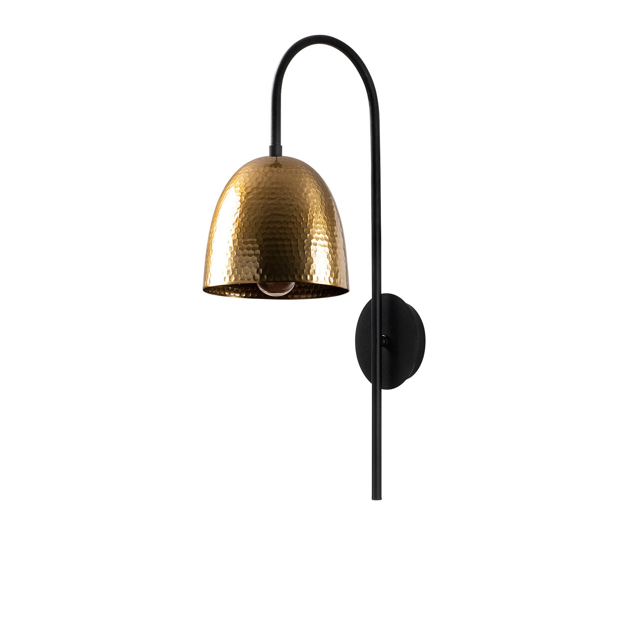 Aplica de perete, Tatum, 584TTM1979, Metal, Negru / Vintage - 2 | YEO