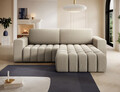 Coltar extensibil dreapta 4 locuri ELTAP, Bon-228, Bonett, 250x175x92 cm, lemn/poliester, bej inchis