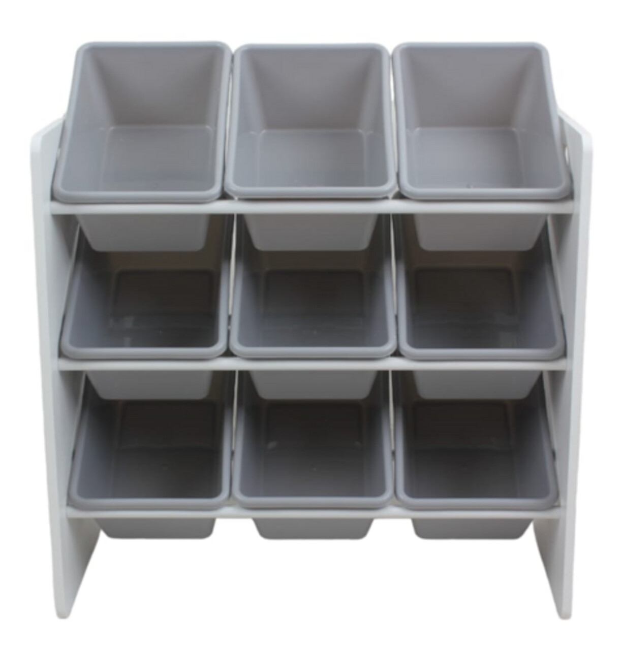 Organizator jucarii / mobilier camera copilului U-Grow, 63x30x60 cm, PAL/polipropilena, gri