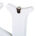 Cuier, Home, Creaciones Meng, 50x25 cm, 4 agatatori, alb