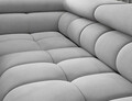 Coltar extensibil stanga 5 locuri ELTAP, LT-05PA, Ferucce, 276x200x93 cm, lemn/poliester, gri deschis