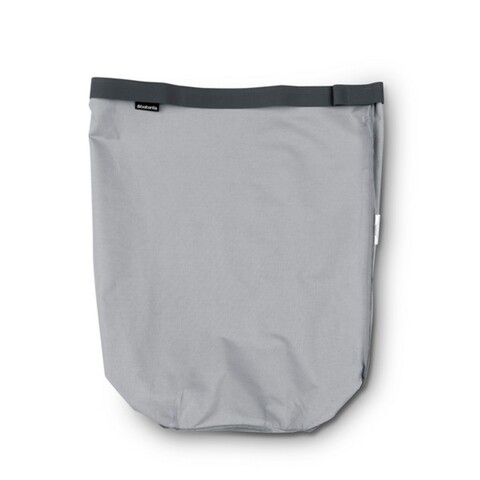 Rezerva sac pentru cos de rufe, Brabantia, Grey, 50-60 L, 83.5x56x3.8 cm, textile, gri