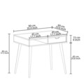 Birou, Inarch, Offer, Alb / Lemn