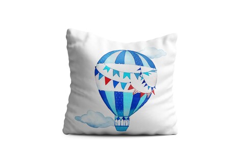Perna decorativa clouds, oyo kids, 43x43 cm, poliester, multicolor