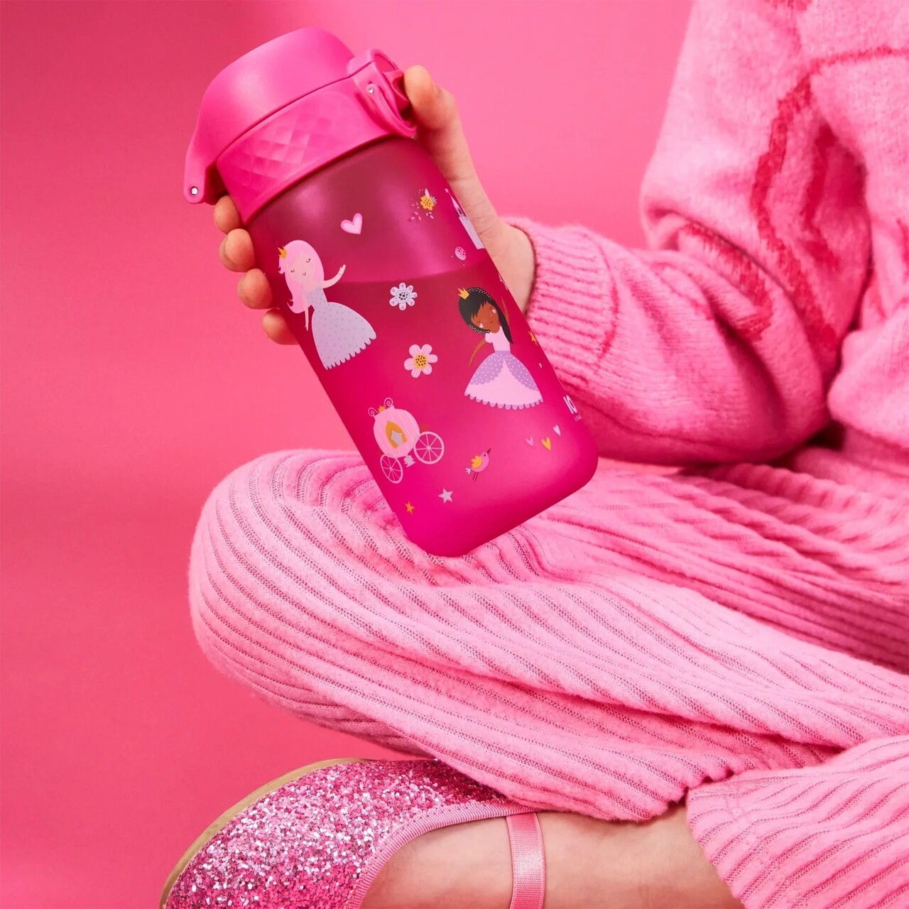 Sticla apa pentru copii, recyclon, 350ml, Princess - Ion8 - view 6