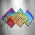 Set 4 tablouri decorative, 4MDF30802260857, MDF, Imprimat UV, Multicolor
