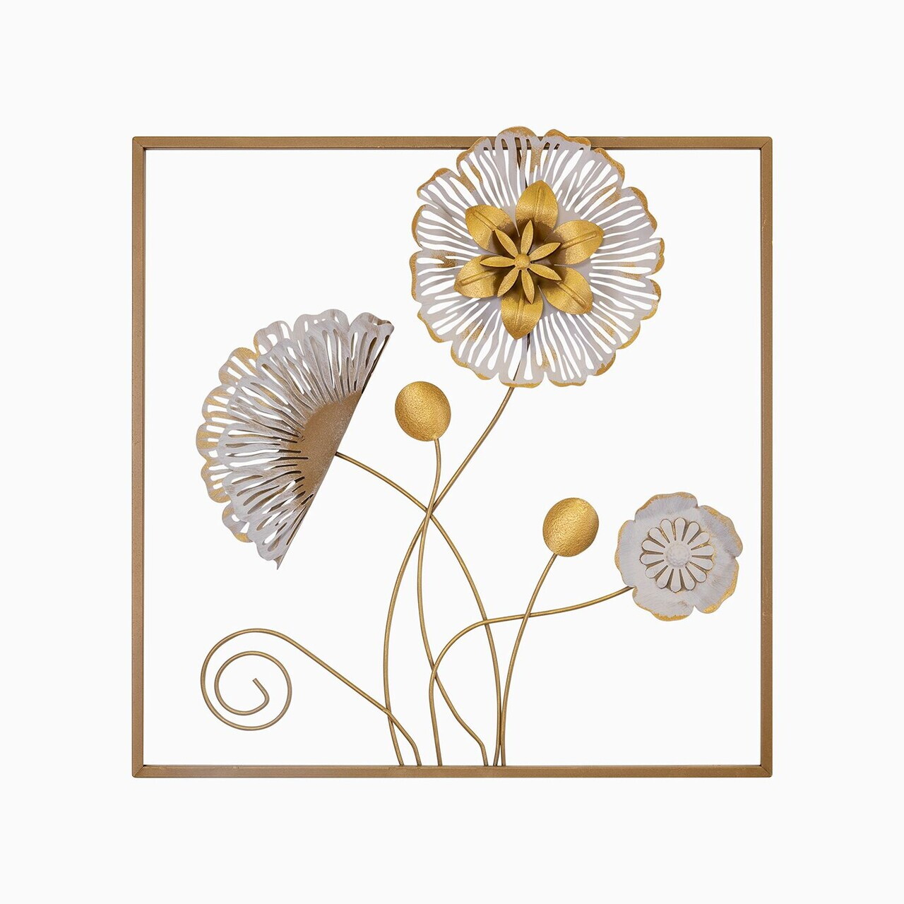 Decoratiune de perete, Serenidad, Metal, Grosime: 0,6 mm, Multicolor — imaginea 6