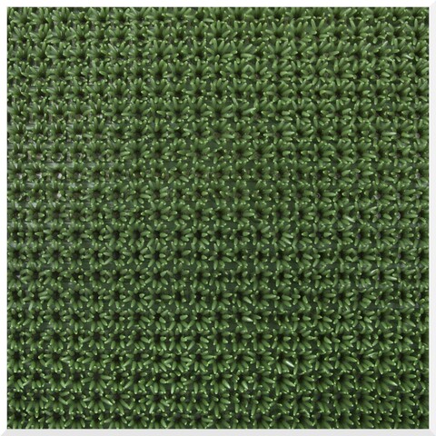 Covoras de intrare Finnturf, Decorino, 91x100 cm, polietilena, verde