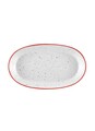 Set 2 platouri DOTS048, Mia, 26 cm, ceramica, multicolor