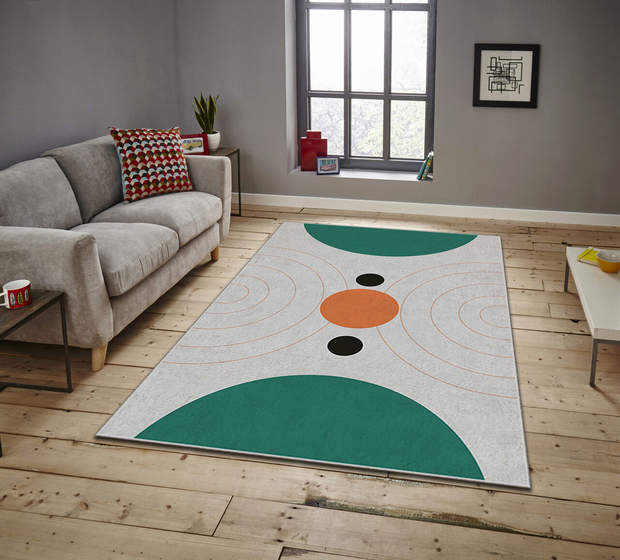 Covor ASR CRPT-48  100x140 cm Poliester Multicolor