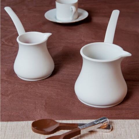 Set 2 ibrice, Kutahya Porselen, PF02CZVS00, 180 ml + 280 ml, portelan, alb 180