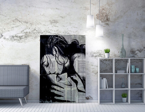 Tablou decorativ, wy186 (70 x 100), 50% bumbac / 50% poliester, canvas imprimat, multicolor