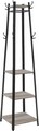 Cuier, Vasagle, 43 x 43 x 180 cm, PAL/otel, maro rustic