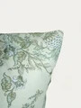 Lenjerie de pat dubla Floral Paisley, Homla, 160x200 cm, 3 piese, bumbac, verde