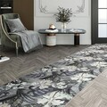 Traversa pentru hol Gardena, Decorino, 80x900 cm, poliester, gri