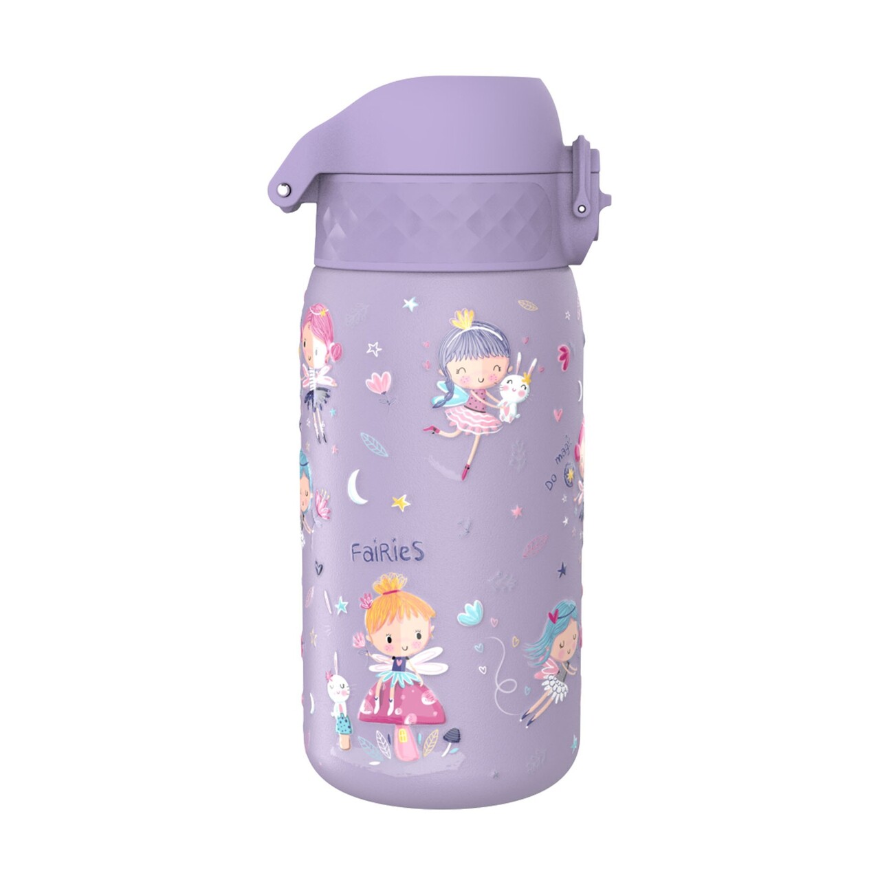 Sticla apa pentru copii, inox, 400ml, Fairies - Ion8 - view 4