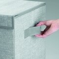 Cos pentru rufe Aldo, iDesign, pliabil, 35.5x35.5x64 cm, gri