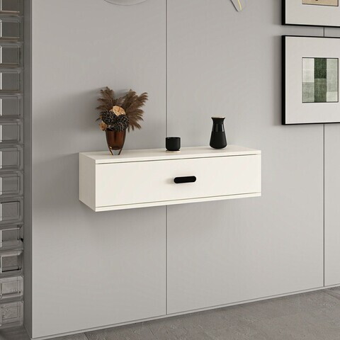 Bufet, Hanah Home, Vina, 90x24x30 cm, Bej