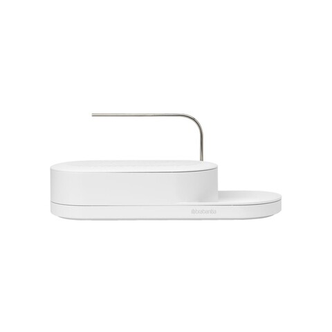 Organizator de chiuveta, Brabantia, SinkStyle Mineral, 35x13x15 cm, plastic, alb