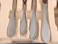 Set tacamuri 72 piese + valiza Maria, Domotti, inox