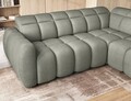 Coltar extensibil dreapta 4 locuri ELTAP, RT-100XIL, Falconn, 258x208x107 cm, lemn/poliester, verde