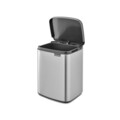 Cos de gunoi, Brabantia, Bo Small, 7 L, 20.7x24.2x31.7 cm, otel, argintiu