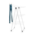 Uscator de rufe vertical, Brabantia, Tower, 23 m capacitate de uscare, otel, alb