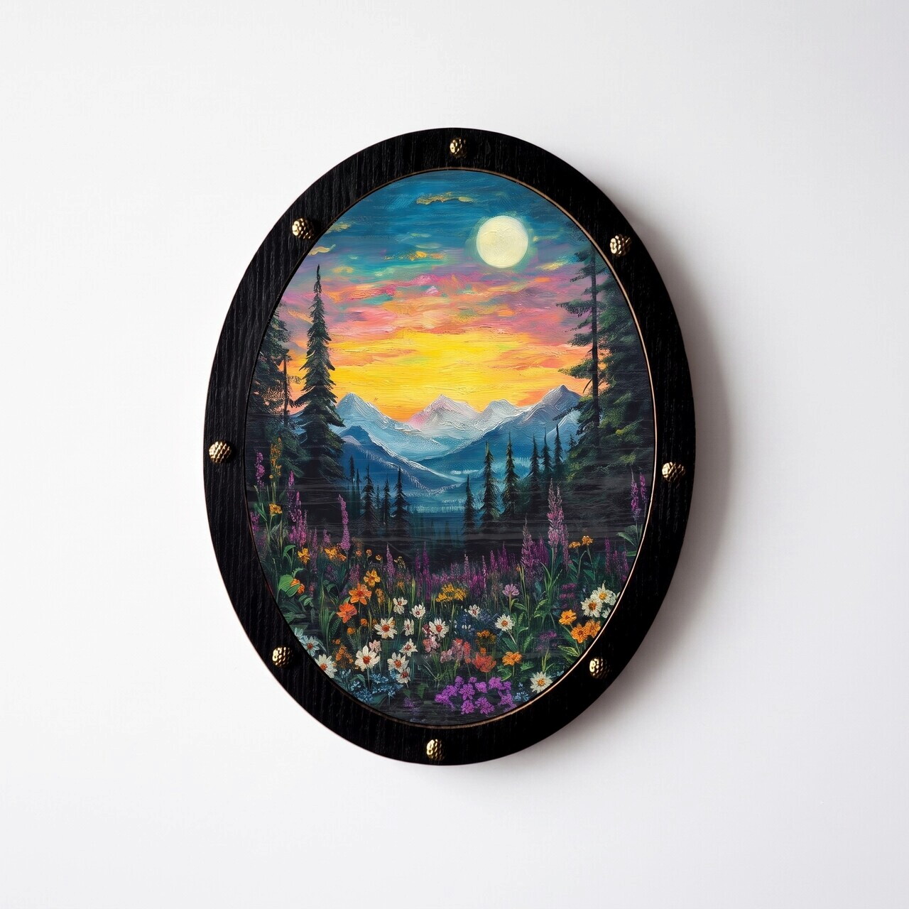 Decoratiune de perete, ALQ134-M, Imprimat UV, Multicolor — imaginea 3