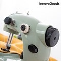 Masina de cusut Mini InnovaGoods, 6 V, 800 mA, verde